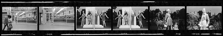 [340 Street Scenes, Including Pedestrians, Grafitti, Storefronts and Interiors, New York City], Walker Evans (American, St. Louis, Missouri 1903–1975 New Haven, Connecticut), Film negative