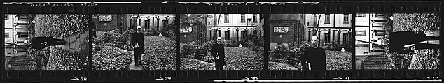 [38 Portraits of Father James Flye, Made for Vogue Magazine and Probably Unpublished], Walker Evans (American, St. Louis, Missouri 1903–1975 New Haven, Connecticut), Film negative