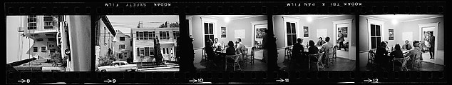 [74 Views of Dinner Party at Home of Jack Heliker, Cranberry Island, Maine], Walker Evans (American, St. Louis, Missouri 1903–1975 New Haven, Connecticut), Film negative