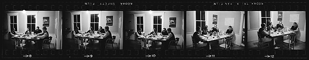 [74 Views of Dinner Party at Home of Jack Heliker, Cranberry Island, Maine], Walker Evans (American, St. Louis, Missouri 1903–1975 New Haven, Connecticut), Film negative
