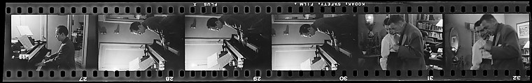 [96 Miscellaneous Views, Including Interiors, London Street Scenes, Boat Trip, Unidentified People in Countryside], Walker Evans (American, St. Louis, Missouri 1903–1975 New Haven, Connecticut), Film negative