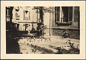 [Courtyard of  5, rue de la Santé, Paris], Walker Evans  American, Gelatin silver print