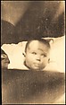 [Baby, Possibly Anita Skolle, Child of Hanns and Lily Skolle], Walker Evans  American, Gelatin silver print
