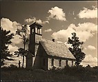 [Wooden Church, for "Faulkner's Mississippi" Article, Vogue Magazine], Walker Evans  American, Gelatin silver print