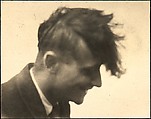[Hanns Skolle, Right Profile, Windswept Hair], Walker Evans  American, Gelatin silver print