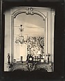 [Mirror and Fireplace Mantle in Living Room, Probably Joseph Verner Reed Family Residence], Walker Evans  American, Gelatin silver print