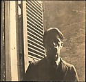[Self-Portrait in Window, 5 rue de la Santè, Paris], Walker Evans  American, Gelatin silver print