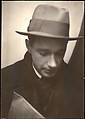 [Self-Portrait in Automated Photobooth], Walker Evans  American, Gelatin silver print