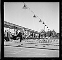 [125 Views of West Coast of Florida, Including: Women on Benches in Sarasota, Mangroves, Pelicans, Shuffleboard Players, Men on Street in Tampa, Sponge Diving Wharves at Tarpon Springs, Coastal Residences, Fishermen, and Miscellaneous Street Scenes], Walker Evans (American, St. Louis, Missouri 1903–1975 New Haven, Connecticut), Film negative