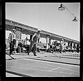 [125 Views of West Coast of Florida, Including: Women on Benches in Sarasota, Mangroves, Pelicans, Shuffleboard Players, Men on Street in Tampa, Sponge Diving Wharves at Tarpon Springs, Coastal Residences, Fishermen, and Miscellaneous Street Scenes], Walker Evans (American, St. Louis, Missouri 1903–1975 New Haven, Connecticut), Film negative