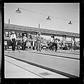 [125 Views of West Coast of Florida, Including: Women on Benches in Sarasota, Mangroves, Pelicans, Shuffleboard Players, Men on Street in Tampa, Sponge Diving Wharves at Tarpon Springs, Coastal Residences, Fishermen, and Miscellaneous Street Scenes], Walker Evans (American, St. Louis, Missouri 1903–1975 New Haven, Connecticut), Film negative