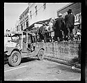 [125 Views of West Coast of Florida, Including: Women on Benches in Sarasota, Mangroves, Pelicans, Shuffleboard Players, Men on Street in Tampa, Sponge Diving Wharves at Tarpon Springs, Coastal Residences, Fishermen, and Miscellaneous Street Scenes], Walker Evans (American, St. Louis, Missouri 1903–1975 New Haven, Connecticut), Film negative