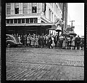 [125 Views of West Coast of Florida, Including: Women on Benches in Sarasota, Mangroves, Pelicans, Shuffleboard Players, Men on Street in Tampa, Sponge Diving Wharves at Tarpon Springs, Coastal Residences, Fishermen, and Miscellaneous Street Scenes], Walker Evans (American, St. Louis, Missouri 1903–1975 New Haven, Connecticut), Film negative
