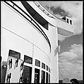[54 Studies of La Liberte Ocean Liner Architecture Related to Architectural Forum Portfolio "Ship Shapes and Shadows", Published October 1958], Walker Evans (American, St. Louis, Missouri 1903–1975 New Haven, Connecticut), Film negative