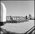 [54 Studies of La Liberte Ocean Liner Architecture Related to Architectural Forum Portfolio "Ship Shapes and Shadows", Published October 1958], Walker Evans (American, St. Louis, Missouri 1903–1975 New Haven, Connecticut), Film negative