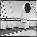 [54 Studies of La Liberte Ocean Liner Architecture Related to Architectural Forum Portfolio "Ship Shapes and Shadows", Published October 1958], Walker Evans (American, St. Louis, Missouri 1903–1975 New Haven, Connecticut), Film negative