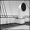 [54 Studies of La Liberte Ocean Liner Architecture Related to Architectural Forum Portfolio "Ship Shapes and Shadows", Published October 1958], Walker Evans (American, St. Louis, Missouri 1903–1975 New Haven, Connecticut), Film negative