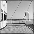 [54 Studies of La Liberte Ocean Liner Architecture Related to Architectural Forum Portfolio "Ship Shapes and Shadows", Published October 1958], Walker Evans (American, St. Louis, Missouri 1903–1975 New Haven, Connecticut), Film negative
