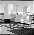 [54 Studies of La Liberte Ocean Liner Architecture Related to Architectural Forum Portfolio "Ship Shapes and Shadows", Published October 1958], Walker Evans (American, St. Louis, Missouri 1903–1975 New Haven, Connecticut), Film negative