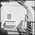 [54 Studies of La Liberte Ocean Liner Architecture Related to Architectural Forum Portfolio "Ship Shapes and Shadows", Published October 1958], Walker Evans (American, St. Louis, Missouri 1903–1975 New Haven, Connecticut), Film negative