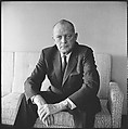 [53 Portraits of Ford, Rockefeller, and Carnegie Foundation Heads, New York City, Commissioned by Vogue Magazine and Probably Unused], Walker Evans (American, St. Louis, Missouri 1903–1975 New Haven, Connecticut), Film negative