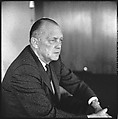 [53 Portraits of Ford, Rockefeller, and Carnegie Foundation Heads, New York City, Commissioned by Vogue Magazine and Probably Unused], Walker Evans (American, St. Louis, Missouri 1903–1975 New Haven, Connecticut), Film negative