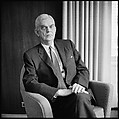 [53 Portraits of Ford, Rockefeller, and Carnegie Foundation Heads, New York City, Commissioned by Vogue Magazine and Probably Unused], Walker Evans (American, St. Louis, Missouri 1903–1975 New Haven, Connecticut), Film negative