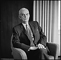 [53 Portraits of Ford, Rockefeller, and Carnegie Foundation Heads, New York City, Commissioned by Vogue Magazine and Probably Unused], Walker Evans (American, St. Louis, Missouri 1903–1975 New Haven, Connecticut), Film negative
