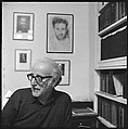 [84 Portraits of Leon Edel, Commissioned by Vogue Magazine and Probably Unused], Walker Evans (American, St. Louis, Missouri 1903–1975 New Haven, Connecticut), Film negative