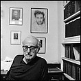 [84 Portraits of Leon Edel, Commissioned by Vogue Magazine and Probably Unused], Walker Evans (American, St. Louis, Missouri 1903–1975 New Haven, Connecticut), Film negative