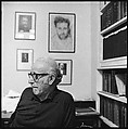[84 Portraits of Leon Edel, Commissioned by Vogue Magazine and Probably Unused], Walker Evans (American, St. Louis, Missouri 1903–1975 New Haven, Connecticut), Film negative