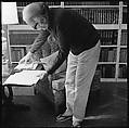 [84 Portraits of Leon Edel, Commissioned by Vogue Magazine and Probably Unused], Walker Evans (American, St. Louis, Missouri 1903–1975 New Haven, Connecticut), Film negative