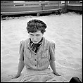 [24 Portraits, Views, and Studies: Jane Smith Ninas, Olivia Saunders Agee, Peggy Hobson, and Folk Victorian Cottages at Oak Bluffs, and Edgartown Tombstones, Martha's Vineyard, Massachusetts], Walker Evans (American, St. Louis, Missouri 1903–1975 New Haven, Connecticut), Film negative