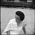 [24 Portraits, Views, and Studies: Jane Smith Ninas, Olivia Saunders Agee, Peggy Hobson, and Folk Victorian Cottages at Oak Bluffs, and Edgartown Tombstones, Martha's Vineyard, Massachusetts], Walker Evans (American, St. Louis, Missouri 1903–1975 New Haven, Connecticut), Film negative