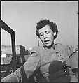 [47 Portraits and Views: Peggy Osborn on Roof of 441 East 92nd Street Apartment Building (45) and Street Scenes (2), New York City], Walker Evans (American, St. Louis, Missouri 1903–1975 New Haven, Connecticut), Film negative