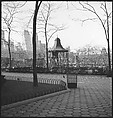 [168 Portraits, Views, and Studies: Unidentified Woman Looking at Photographs with Friend, Walking in Central Park Zoo, and Related Park and Skyline Views, New York City], Walker Evans (American, St. Louis, Missouri 1903–1975 New Haven, Connecticut), Film negative