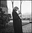 [168 Portraits, Views, and Studies: Unidentified Woman Looking at Photographs with Friend, Walking in Central Park Zoo, and Related Park and Skyline Views, New York City], Walker Evans (American, St. Louis, Missouri 1903–1975 New Haven, Connecticut), Film negative