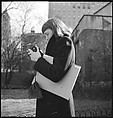 [168 Portraits, Views, and Studies: Unidentified Woman Looking at Photographs with Friend, Walking in Central Park Zoo, and Related Park and Skyline Views, New York City], Walker Evans (American, St. Louis, Missouri 1903–1975 New Haven, Connecticut), Film negative