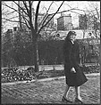 [168 Portraits, Views, and Studies: Unidentified Woman Looking at Photographs with Friend, Walking in Central Park Zoo, and Related Park and Skyline Views, New York City], Walker Evans (American, St. Louis, Missouri 1903–1975 New Haven, Connecticut), Film negative