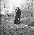 [168 Portraits, Views, and Studies: Unidentified Woman Looking at Photographs with Friend, Walking in Central Park Zoo, and Related Park and Skyline Views, New York City], Walker Evans (American, St. Louis, Missouri 1903–1975 New Haven, Connecticut), Film negative
