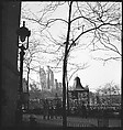 [168 Portraits, Views, and Studies: Unidentified Woman Looking at Photographs with Friend, Walking in Central Park Zoo, and Related Park and Skyline Views, New York City], Walker Evans (American, St. Louis, Missouri 1903–1975 New Haven, Connecticut), Film negative