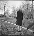 [168 Portraits, Views, and Studies: Unidentified Woman Looking at Photographs with Friend, Walking in Central Park Zoo, and Related Park and Skyline Views, New York City], Walker Evans (American, St. Louis, Missouri 1903–1975 New Haven, Connecticut), Film negative