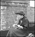 [48 Portraits of Either Mary Gleason or Ann Eisner on Roof of 441 East 92nd Street, New York City], Walker Evans (American, St. Louis, Missouri 1903–1975 New Haven, Connecticut), Film negative
