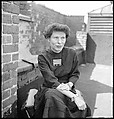 [48 Portraits of Either Mary Gleason or Ann Eisner on Roof of 441 East 92nd Street, New York City], Walker Evans (American, St. Louis, Missouri 1903–1975 New Haven, Connecticut), Film negative