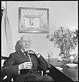 [3 Portraits of Unidentified Man Seated in Walker Evans' Apartment at 441 East 92nd Street, New York City], Walker Evans (American, St. Louis, Missouri 1903–1975 New Haven, Connecticut), Film negative