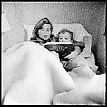 [48 Portraits of Coggeshall Children Reading in Bed; Caroline Blackwood; Robert and Mary Frank], Walker Evans (American, St. Louis, Missouri 1903–1975 New Haven, Connecticut), Film negative