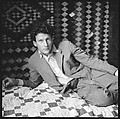 [12 Portraits of Lucian Freud Seated on Bed, London], Walker Evans (American, St. Louis, Missouri 1903–1975 New Haven, Connecticut), Film negative