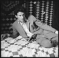 [12 Portraits of Lucian Freud Seated on Bed, London], Walker Evans (American, St. Louis, Missouri 1903–1975 New Haven, Connecticut), Film negative