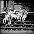 [237 Portraits of Frank W. Hoch and His Family at Home, Irvington-on-Hudson, New York], Walker Evans (American, St. Louis, Missouri 1903–1975 New Haven, Connecticut), Film negative