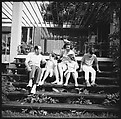 [237 Portraits of Frank W. Hoch and His Family at Home, Irvington-on-Hudson, New York], Walker Evans (American, St. Louis, Missouri 1903–1975 New Haven, Connecticut), Film negative